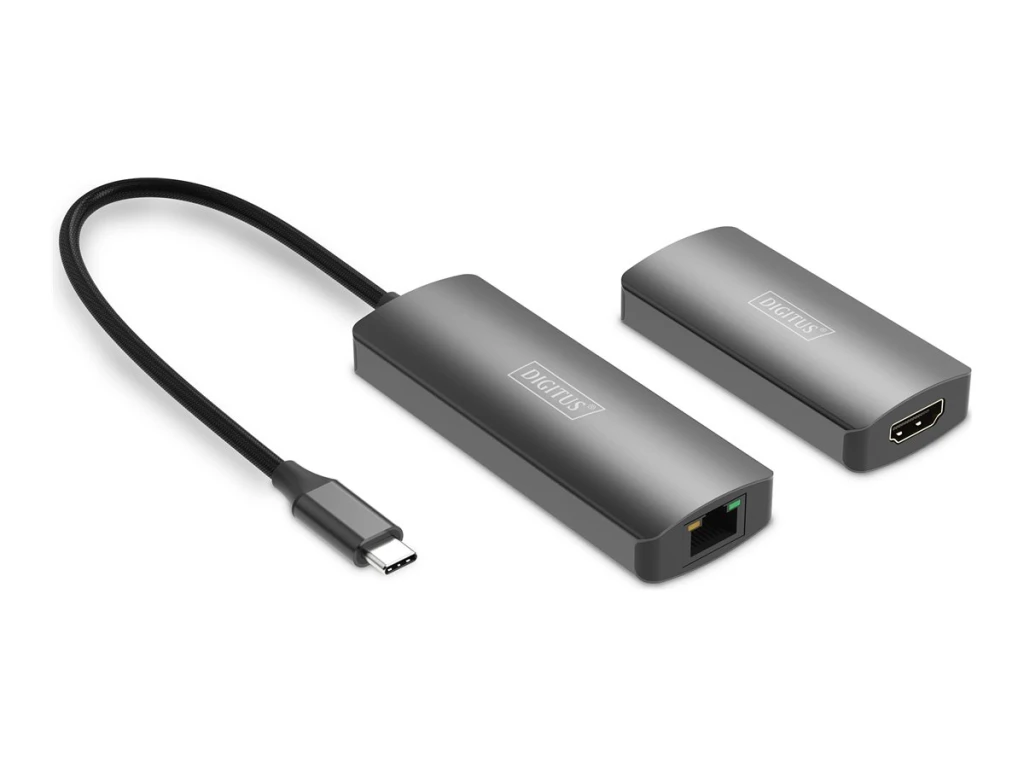 Digitus | 4K Video Extender (USB-C - HDMI), 30 m | DS-55343 | Black