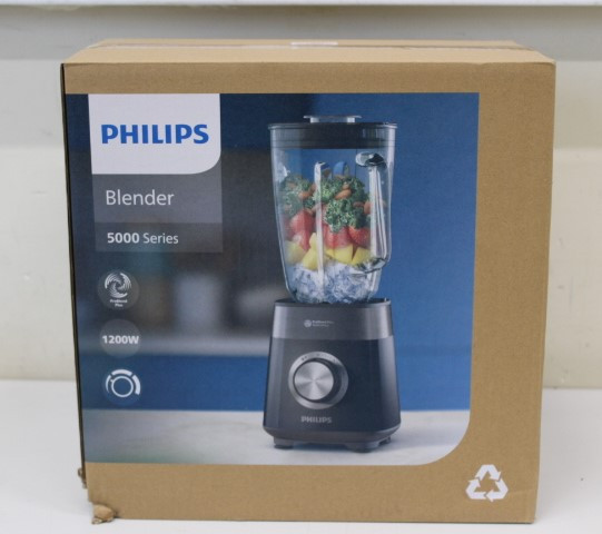 SALE OUT. Philips HR3030/00 Blender, 1200 W, Jar material - Glass, Jar capacity 2 L, Ice crushing, Pulse mode, Number of speed positions -3, | Philips | Blender | HR3030/00 | Tabletop | 1200 W | Jar material Glass | Jar capacity 2 L | Ice crushing | Black | DAMAGED PACKAGING