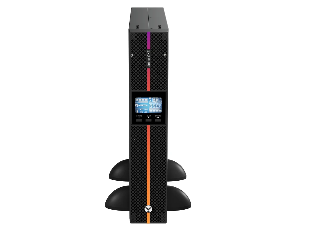 Liebert GXE UPS 1kVA 1ph UPS 230V Rack/Tower W/Batteries, C14 input/C13 x 8 output, 2-year warranty with railkit