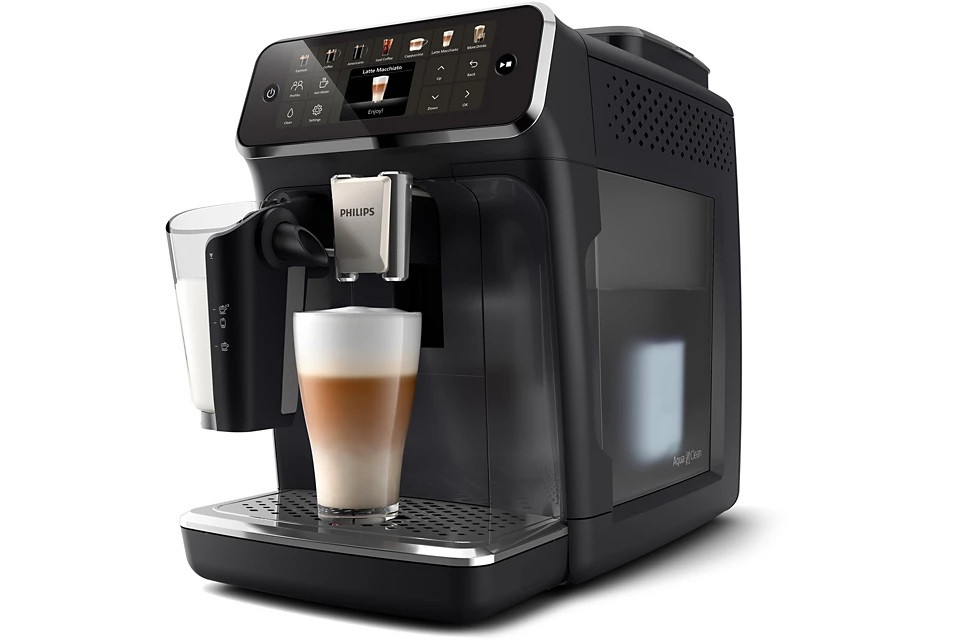 Philips | Coffee machine | EP4441/50 | Pump pressure 15 bar | Built-in milk frother | Fully Automatic | 1500 W | Black