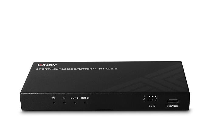 Lindy 38534 videojagur HDMI 2x HDMI