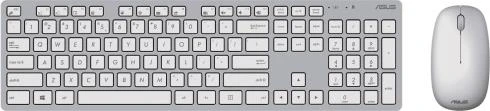 KEYBOARD +MOUSE WRL OPT. W5000/WHITE 90XB0430-BKM3A0 ASUS