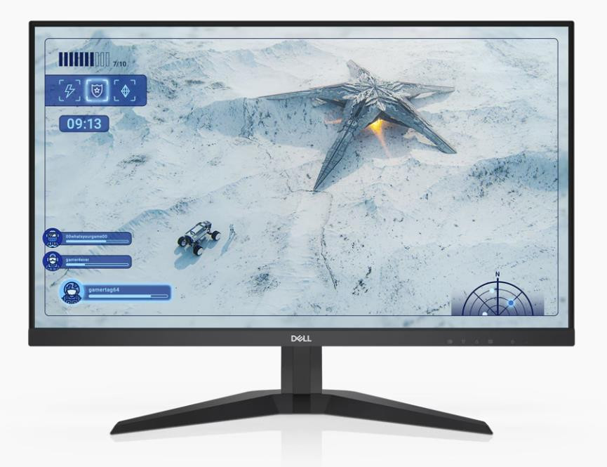 DELL G Series G2725D PC lamekuvar 68,6 cm (27") 2560 x 1440 pikslit Quad HD LCD Must
