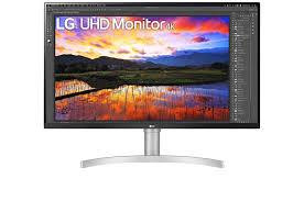 LG 32UN650K-W PC lamekuvar 81,3 cm (32") 3840 x 2160 pikslit 4K Ultra HD LED Valge