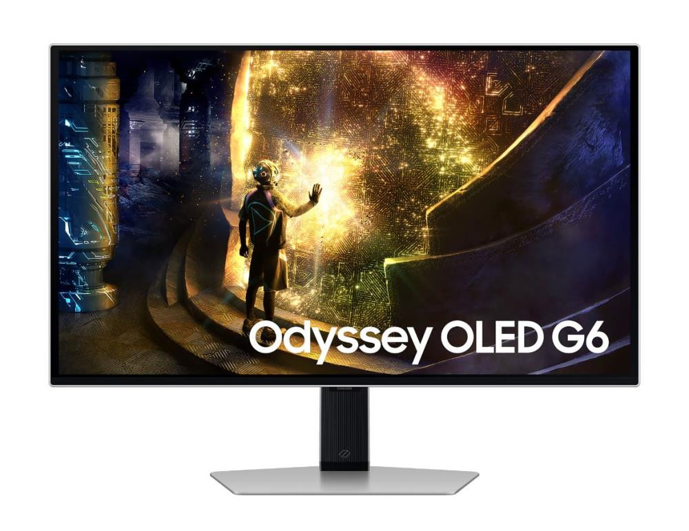 Samsung S27DG610SU PC lamekuvar 68,6 cm (27") 2560 x 1440 pikslit Quad HD OLED-ekraan Hõbe