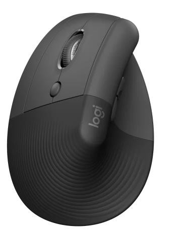 Logitech Lift hiir Kontor Vasakpoolne RF juhtmeta ühendus + Bluetooth Optiline 4000 DPI