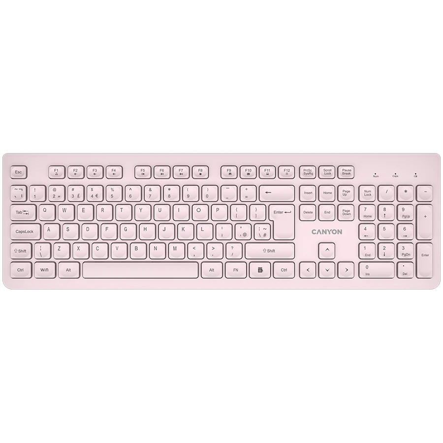 CANYON keyboard HKB-W01 UK/US AAA Wireless Beige