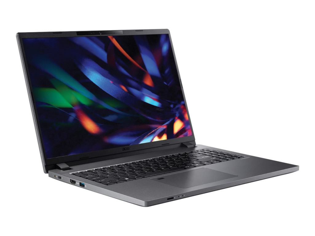 Acer TravelMate TMP216-51-TCO-5653 16“ WUXGA IPS i5-1335U/16GB/SSD 512GB/Intel Iris Xe Graphics/Win11Pro/Eng kbd/FP/Gray/3Y Warranty | Acer