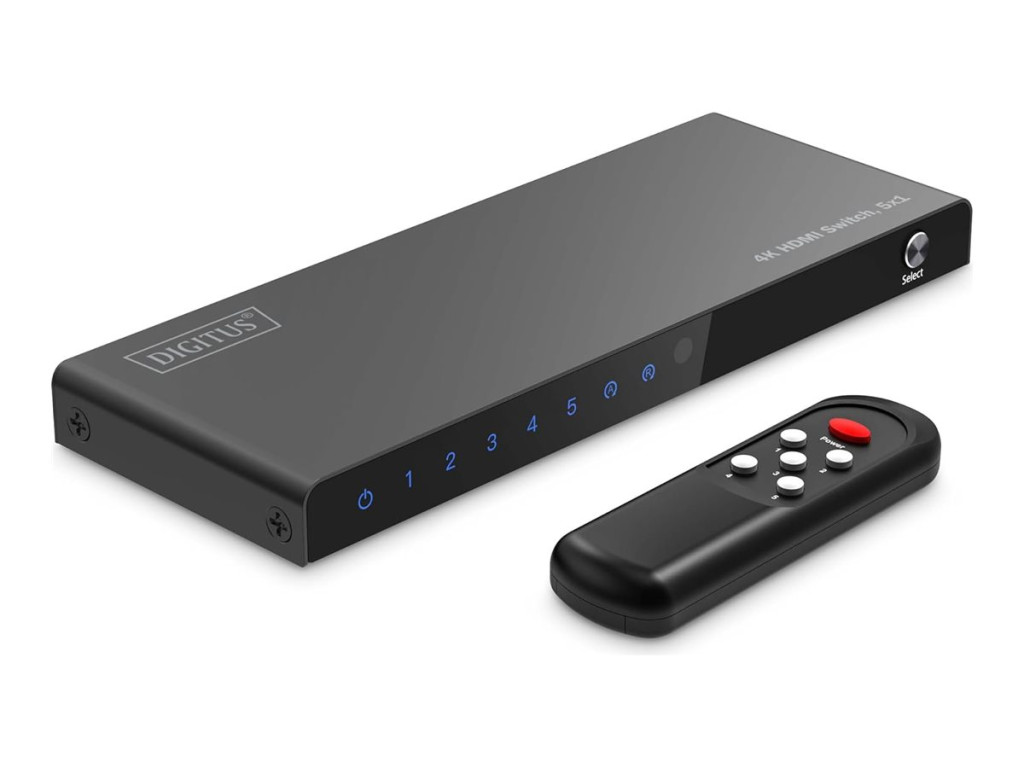 Digitus 4K HDMI Switch, 3x1 | DS-55331 | Black