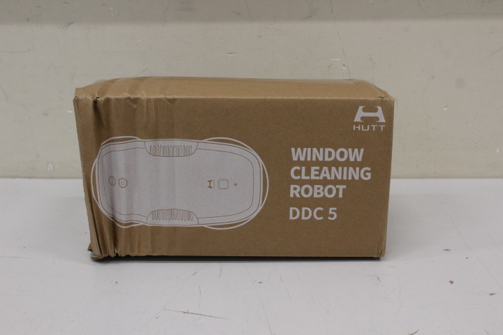 SALE OUT. Hutt Windows Cleaning Robot DDC5 Corded, 3800 Pa, Black | HUTT | Windows Cleaning Robot | DDC5 | Corded | 3800 Pa | Black | REFURBISHED