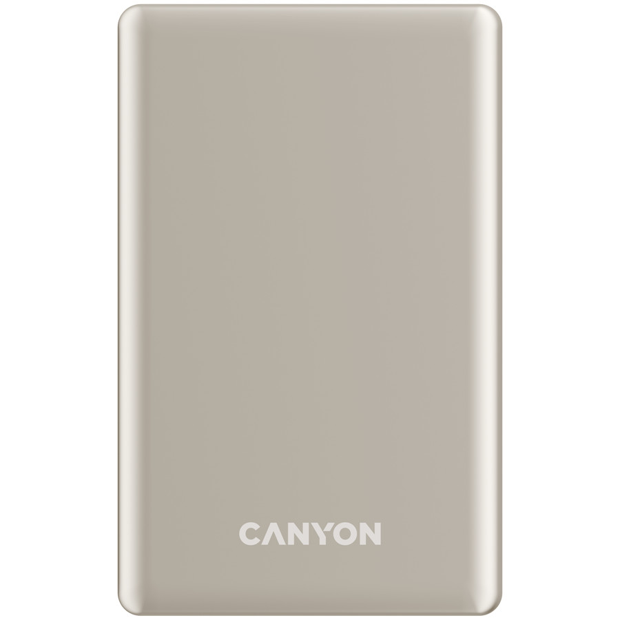 CANYON power bank OnPower 505 slim Magnetic 5000 mAh PD20W Beige