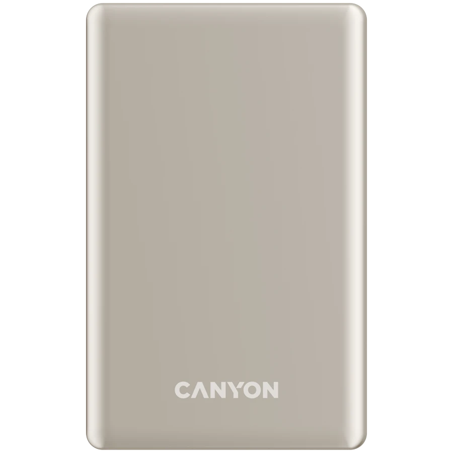 CANYON power bank OnPower 505 slim Magnetic 5000 mAh PD20W Beige