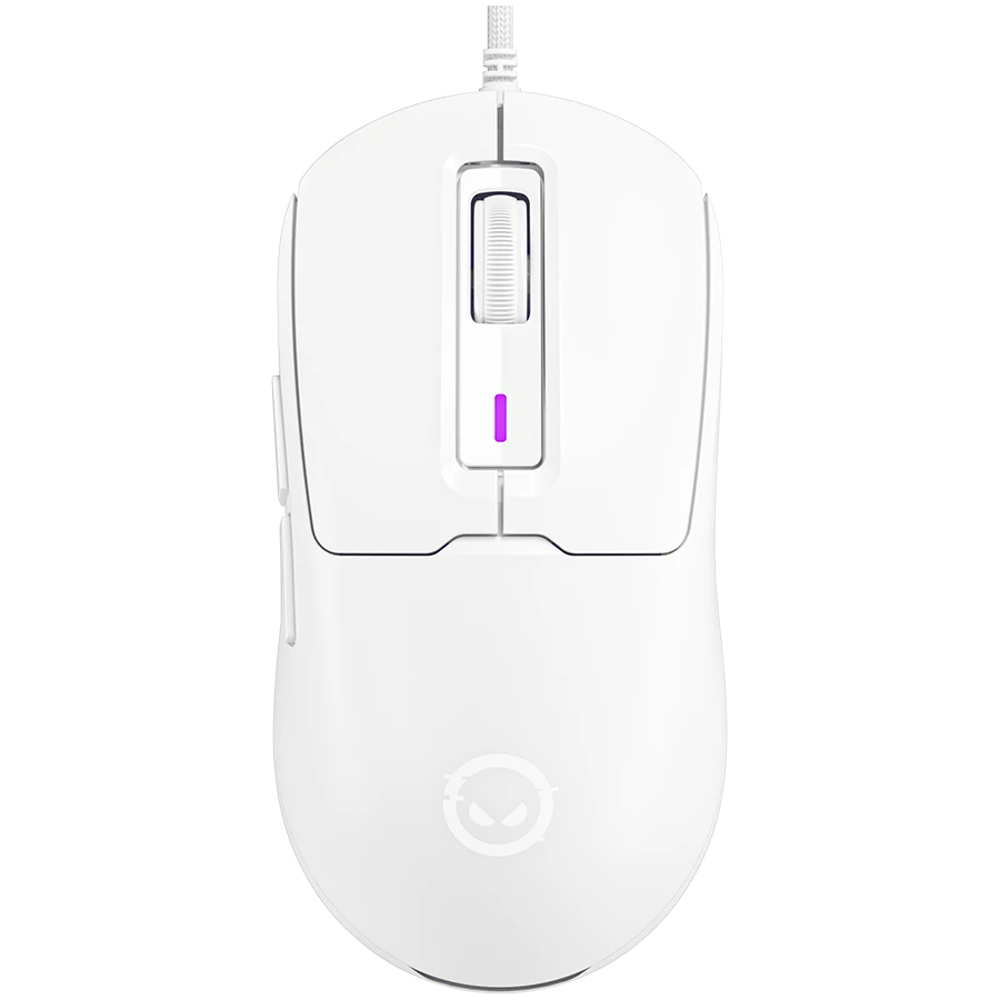 LORGAR MSA10, Ultralight Wired Gaming Mouse Advanced, white