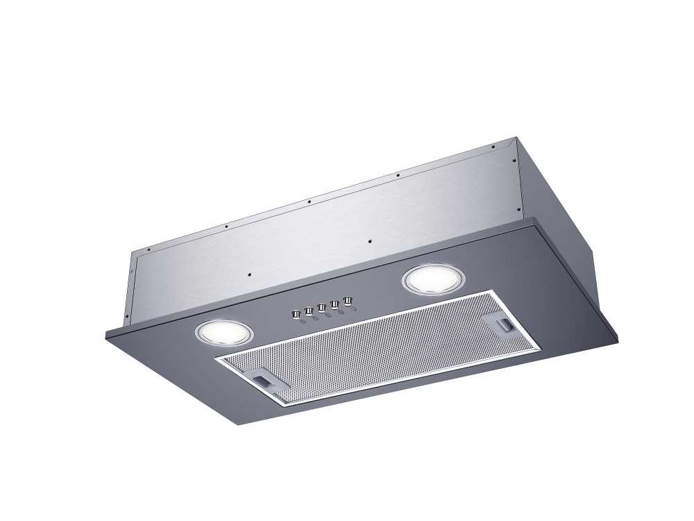 Candy Hood | CBG52SX | Canopy | Energy efficiency class C | Width 52 cm | 168 m³/h | Mechanical | LED | Silver