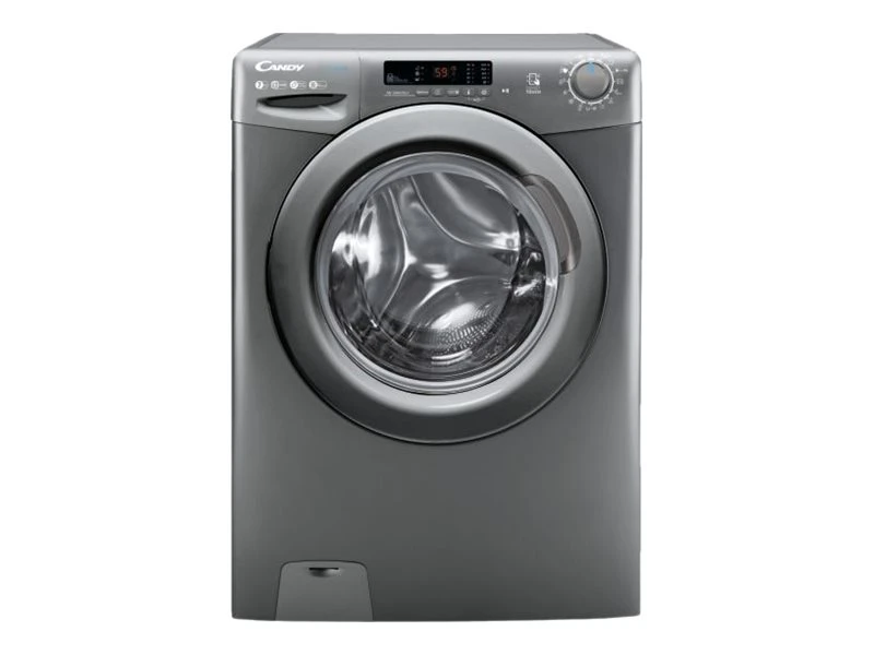 Candy Washing Machine | CS 1272DRRE/1-S | Energy efficiency class D | Front loading | Washing capacity 7 kg | 1200 RPM | Depth 49 cm | Width 60 cm | Display | LCD | Anthracite