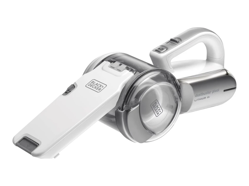 BLACK & DECKER | Vacuum Cleaner | PV1820L-QW | Cordless operating | Handstick | 18 V | Operating time (max) 13 min | White