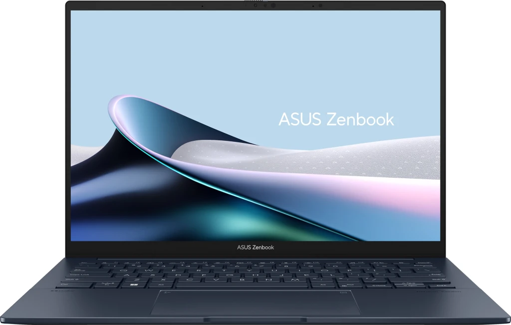 Asus | Zenbook 14 UX3405CA-PZ217W | Ponder Blue | 14 " | OLED | Touchscreen | 3K | 2880 x 1800 pixels | Glossy | Intel Core Ultra 7 | 255H | 32 GB | LPDDR5X | Solid-state drive capacity 1000 GB | Intel Arc Graphics | Windows 11 Home | 802.11be | Bluetooth version 5.4 | Keyboard language English | Keyboard backlit