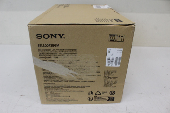 SALE OUT. Sony SEL300F28GM FE 300MM F2.8 GM OSS | Sony | SEL300F28GM FE 300MM F2.8 GM OSS | DAMAGED PACKAGING