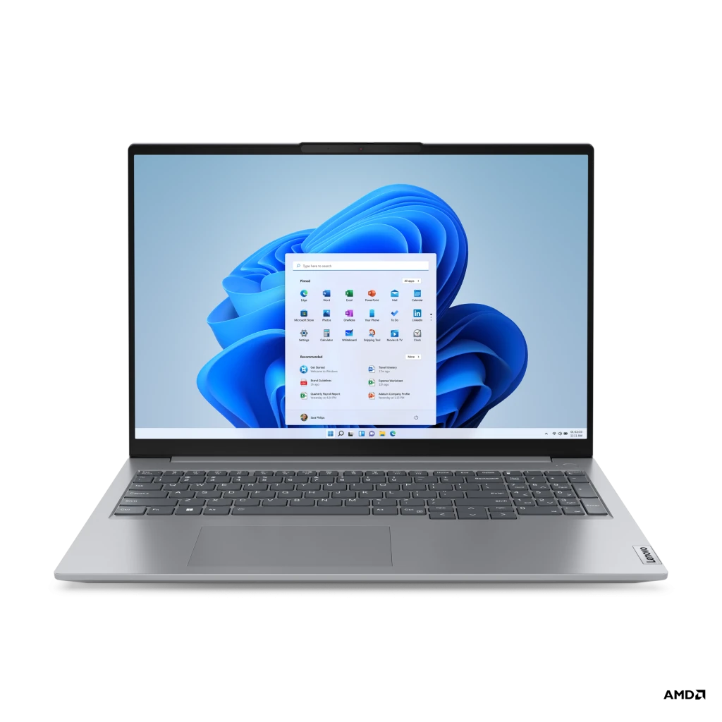 Lenovo ThinkBook 16 | Arctic Grey | 16 " | IPS | WUXGA | 1920 x 1200 pixels | Anti-glare | AMD Ryzen 5 | 7430U | 16 GB | SO-DIMM DDR4 | Solid-state drive capacity 512 GB | AMD Radeon Graphics | Windows 11 Pro | 802.11ax | Bluetooth version 5.3 | Keyboard language English | Keyboard backlit | Warranty 24 month(s) | Battery warranty 12 month(s)