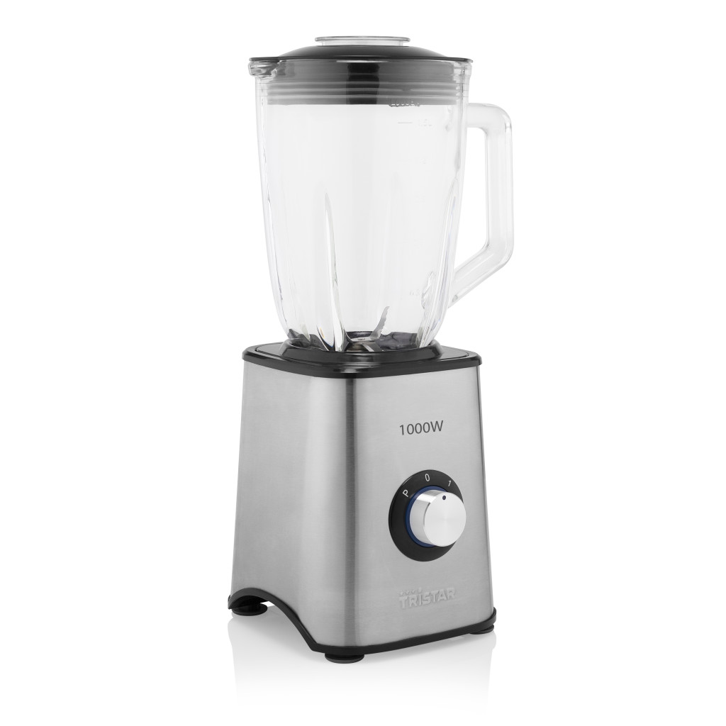 Tristar Blender | BL-4471 | Tabletop | 1000 W | Jar material Glass | Jar capacity 1.5 L | Ice crushing | Metal