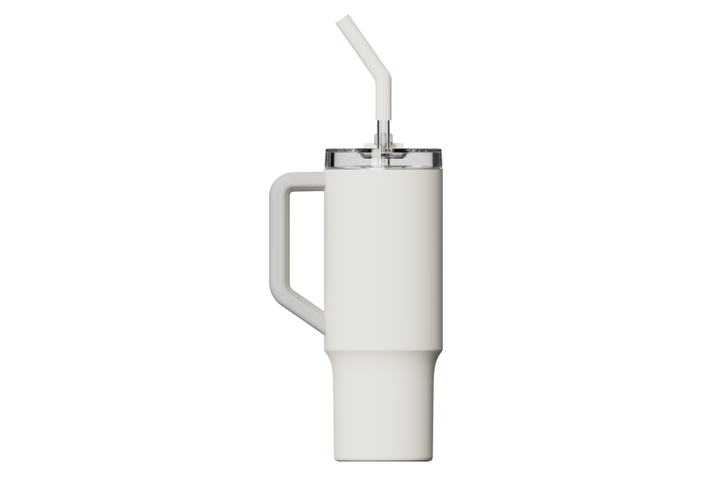 Xiaomi | Straw Mug | Capacity 1 L | Material Stainless steel | White