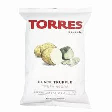Kartulikrõpsud TORRES, musta trühvliga, 125 g