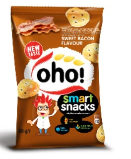 Kartulikrõpsud OHO peekoni maitselised 60 g