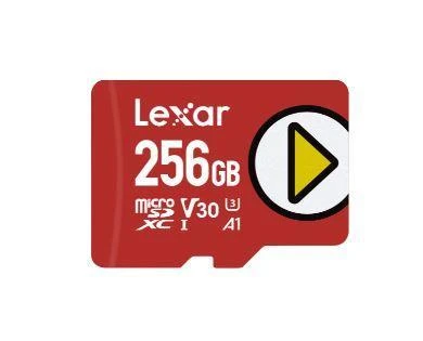 Lexar PLAY | 256 GB | microSDXC | Flash memory class 10