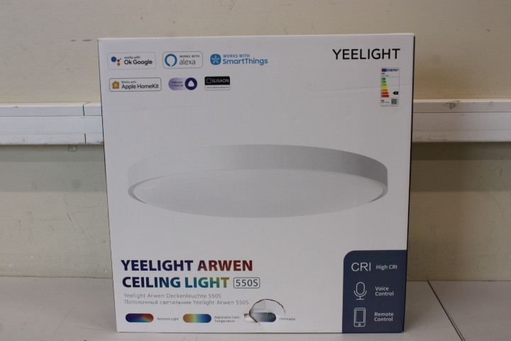 SALE OUT. Yeelight LED Smart Ceiling Light Arwen 550S | Yeelight LED Ceiling Light Arwen 550S | DAMAGED PACKAGING