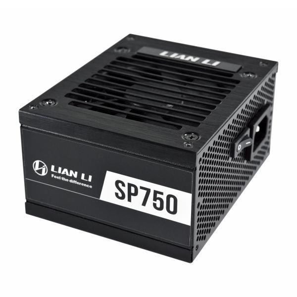 Power Supply|LIAN LI|SP750 BLACK|750 Watts|Efficiency 80 PLUS GOLD|PFC Active|G89.SP750B.00EU