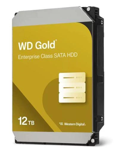 HDD|WESTERN DIGITAL|Gold|12TB|SATA 3.0|256 MB|7200 rpm|3,5"|WD122KRYZ