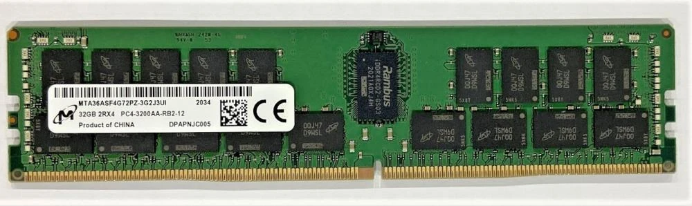 DELL AB614353 mälumoodul 32 GB 1 x 32 GB DDR4 ECC