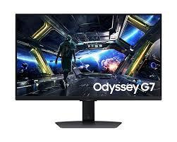 LCD Monitor|SAMSUNG|Odyssey G7|27"|Gaming|Panel IPS|3840x2160|16:9|144Hz|1 ms|Speakers|Swivel|Pivot|Height adjustable|Tilt|Colour Black|LS27DG702EUXDU