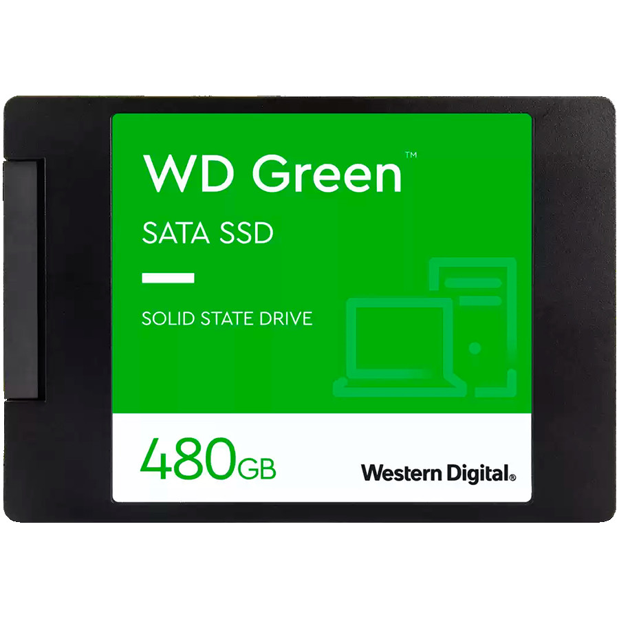 SSD WD Green (2.5'', 480GB, SATA 6Gb/s)