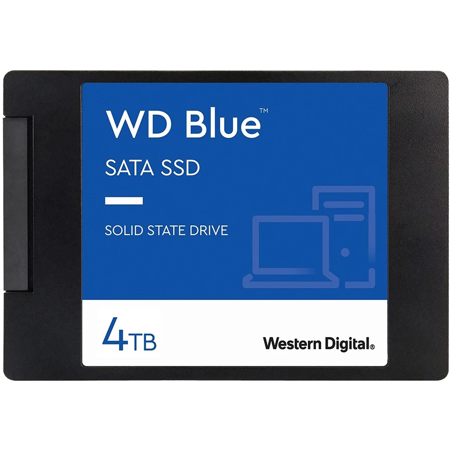 SSD WD Blue (2.5'', 4TB, SATA 6Gb/s)