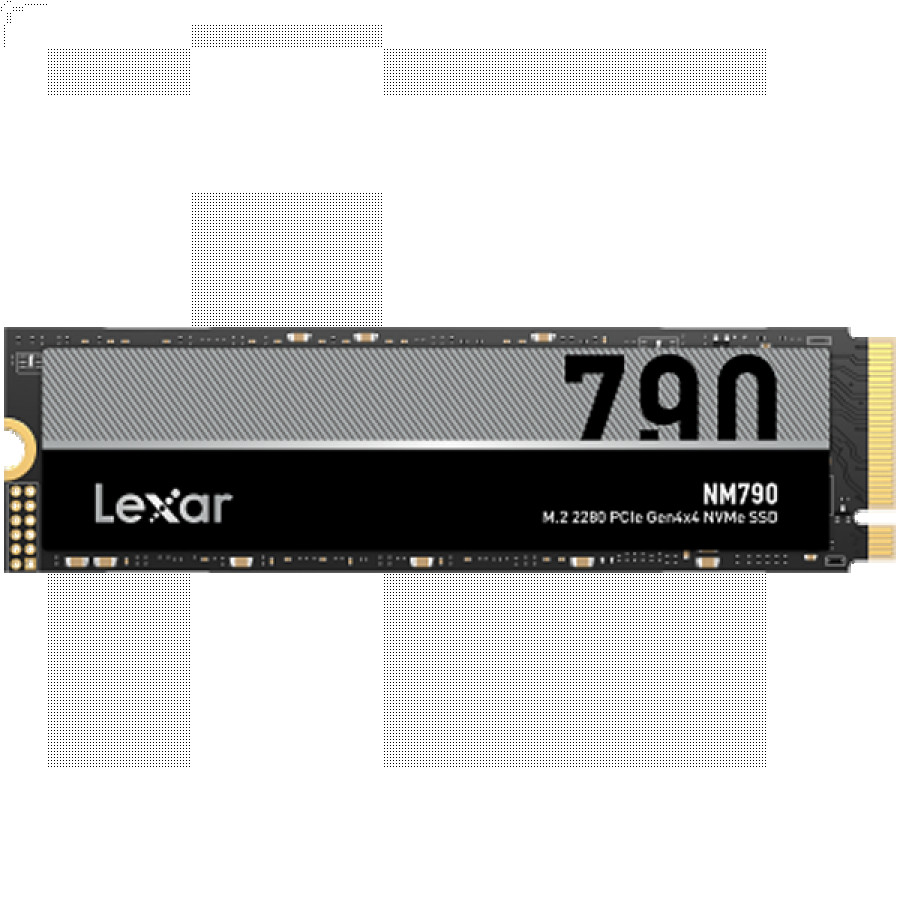 Lexar 1TB High Speed PCIe Gen 4X4 M.2 NVMe, up to 7000 MB/s read and 6000 MB/s write