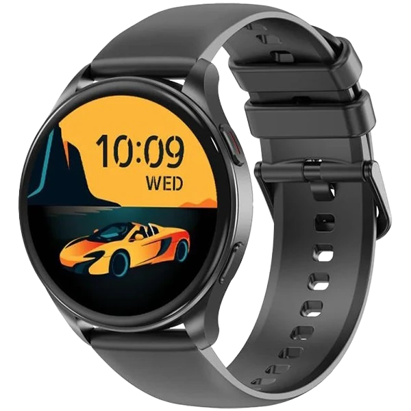 Blackview X20 1.43inch Amoled display 466*466 ATS3085L 128Mb+481KB 380mAh Calls and SMS notification, 100 sports modes 24-hour heart rate detection Black