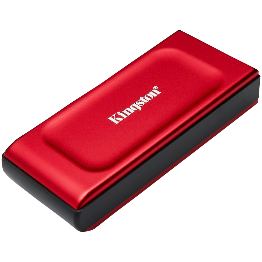 Kingston SSD 1TB XS1000 Red External USB 3.2 Gen 2 Portable Solid State Drive