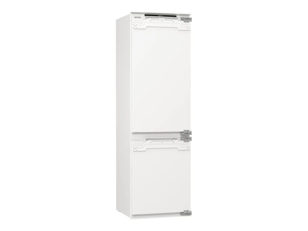 Gorenje Refrigerator | NRKI517E62WF | Energy efficiency class E | Built-in | Combi | Height 177.2 cm | No Frost system | Fridge net capacity 176 L | Freezer net capacity 76 L | Display | 35 dB | White