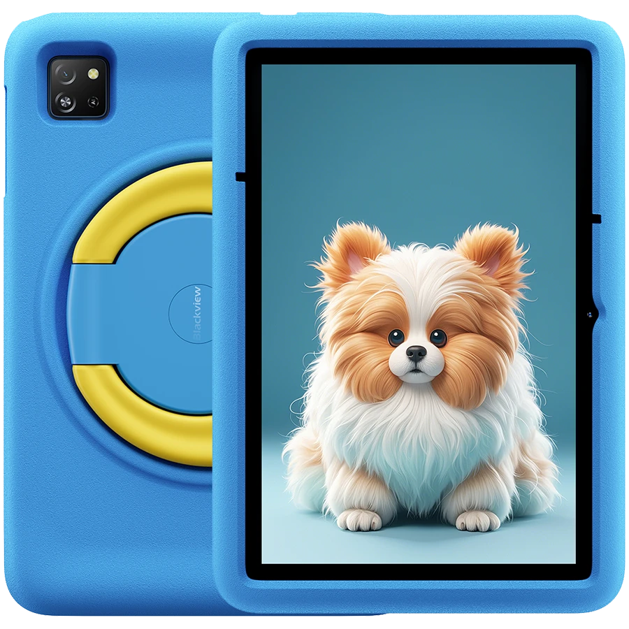 Blackview Tab A6 Kids, tablet, 10.1-inch 800*1280 HD+ IPS, A523 Octa-core 1.8GHz, 4GB + 128GB, 5100mAh; WiFi, 5MP Front/8MP Rear camera, Android 14, Ocean Blue