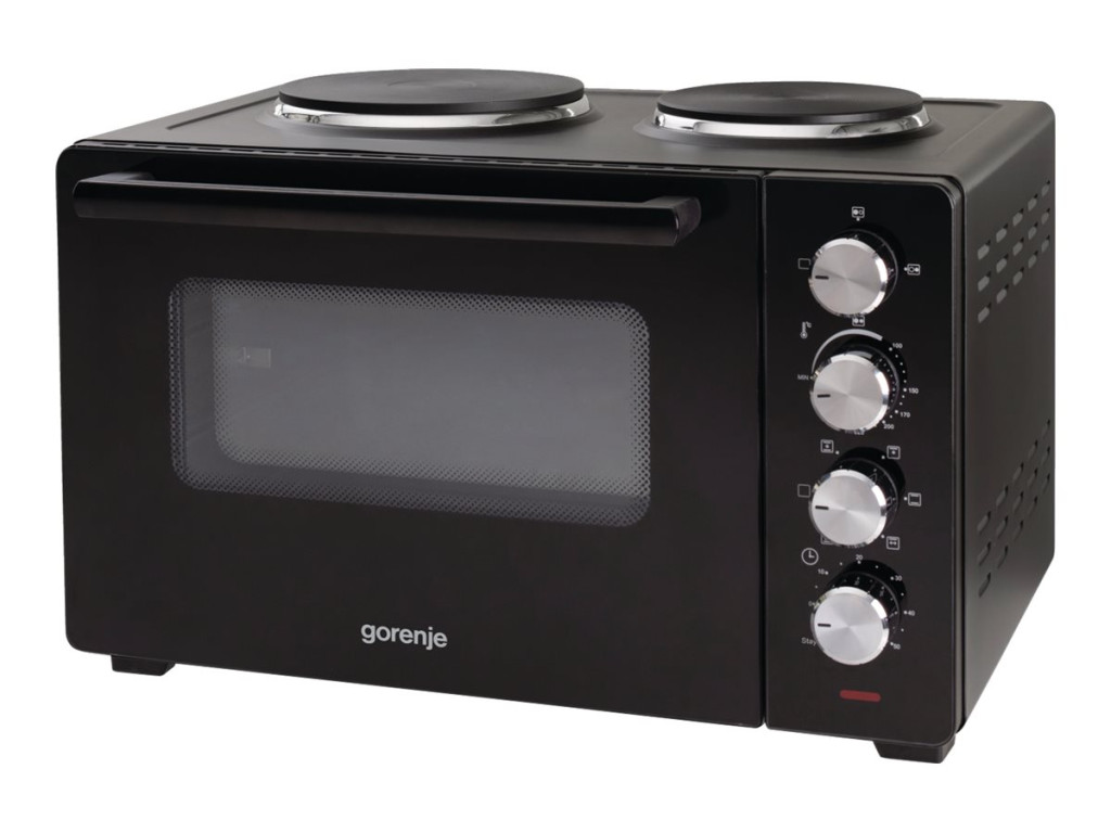 Gorenje | Mini Oven | OM30GBX | 30 L | Number of burners/cooking zones 2 | 1600 W | Black