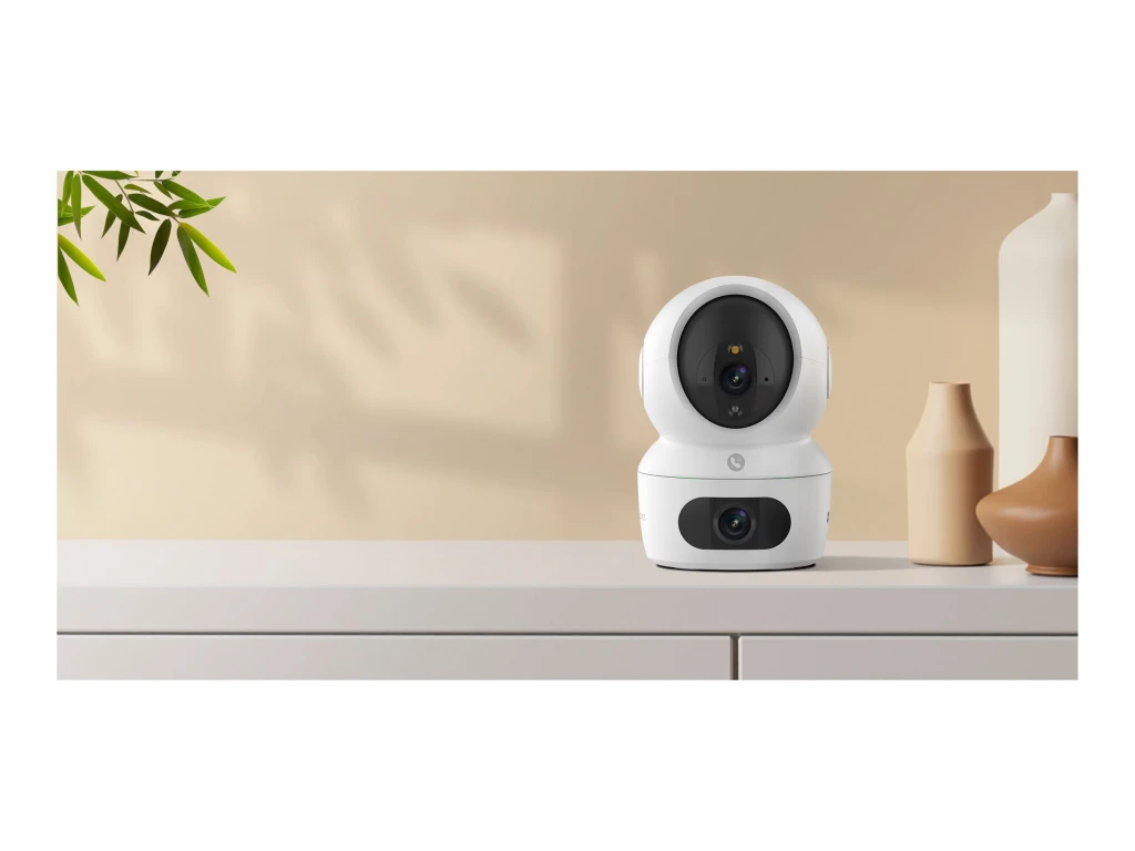 EZVIZ CSH7C Internally Controlled and Directional Camera (4 MP + 4 MP, two-lens), White | EZVIZ