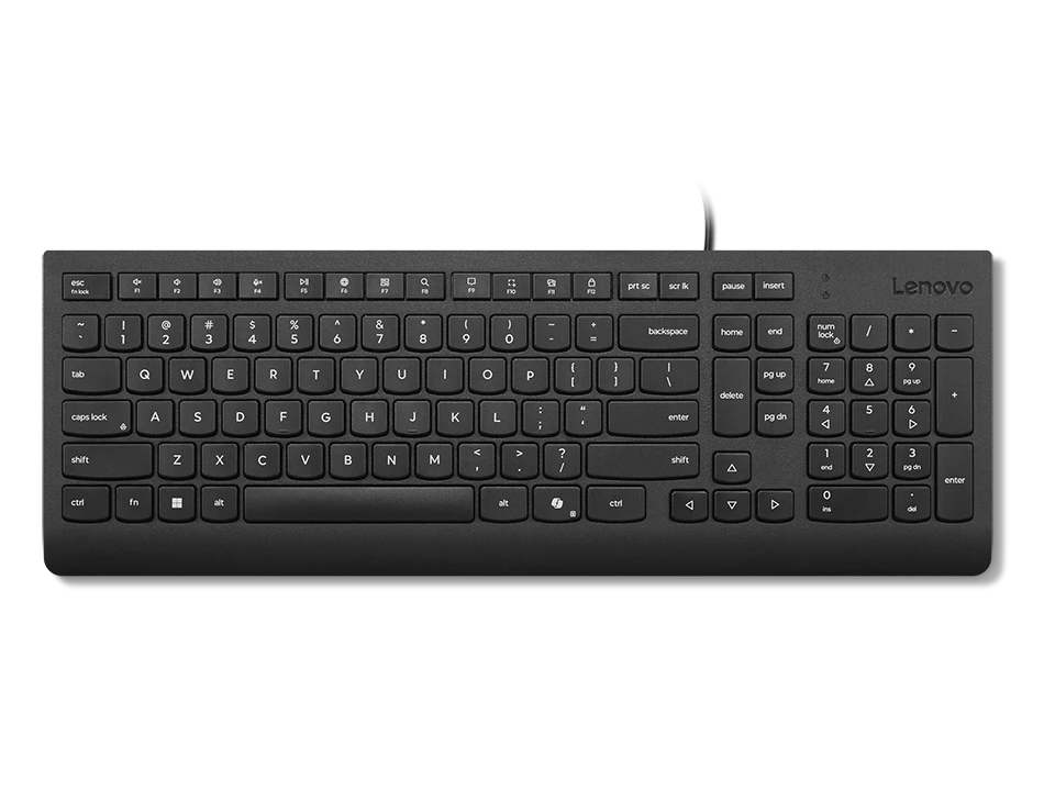 Lenovo Keyboard | Essential | Keyboard | Wired | Lithuanian | Black