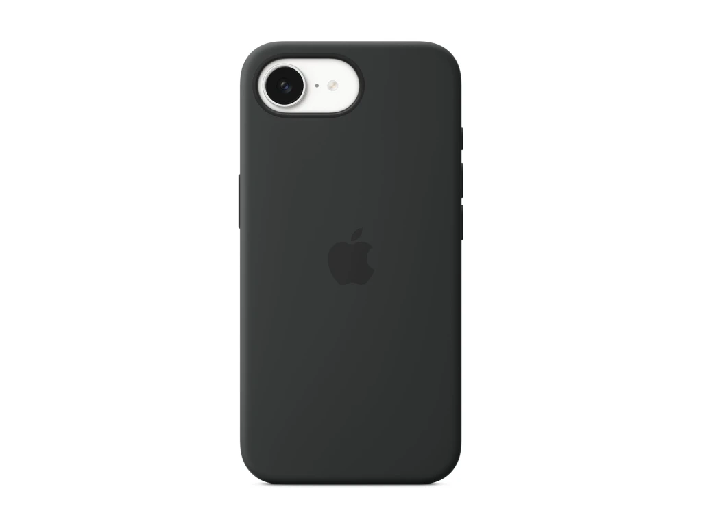 Apple iPhone 16e Silicone Case – Black | Apple