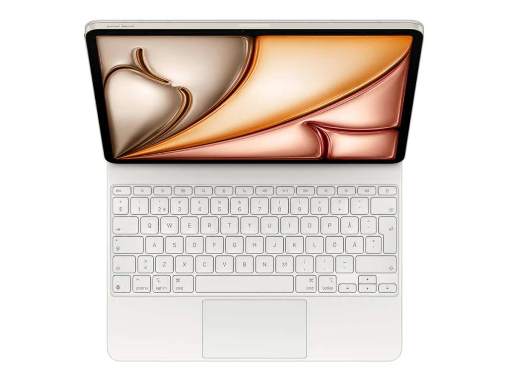 Apple Magic Keyboard for iPad Air 13-inch (M3) - Swedish - White | Apple
