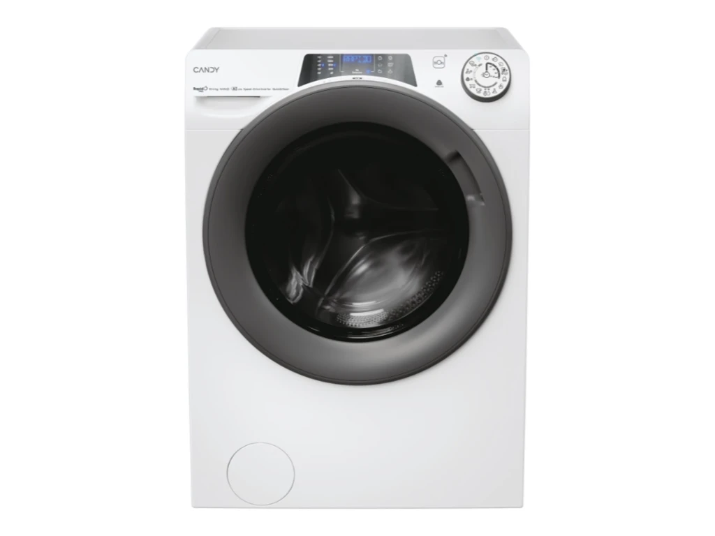 Candy Washing Machine with Dryer | RPW 41066BWMR8-S | Energy efficiency class A/D | Front loading | Washing capacity 10 kg | 1400 RPM | Depth 58 cm | Width 60 cm | Display | Digit | Drying system | Drying capacity 6 kg | Steam function | White