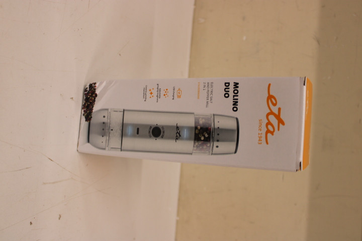 SALE OUT. ETA | Spice grinder | ETA192890000 | Grinder | Housing material Stainless steel | DAMAGED PACKAGING