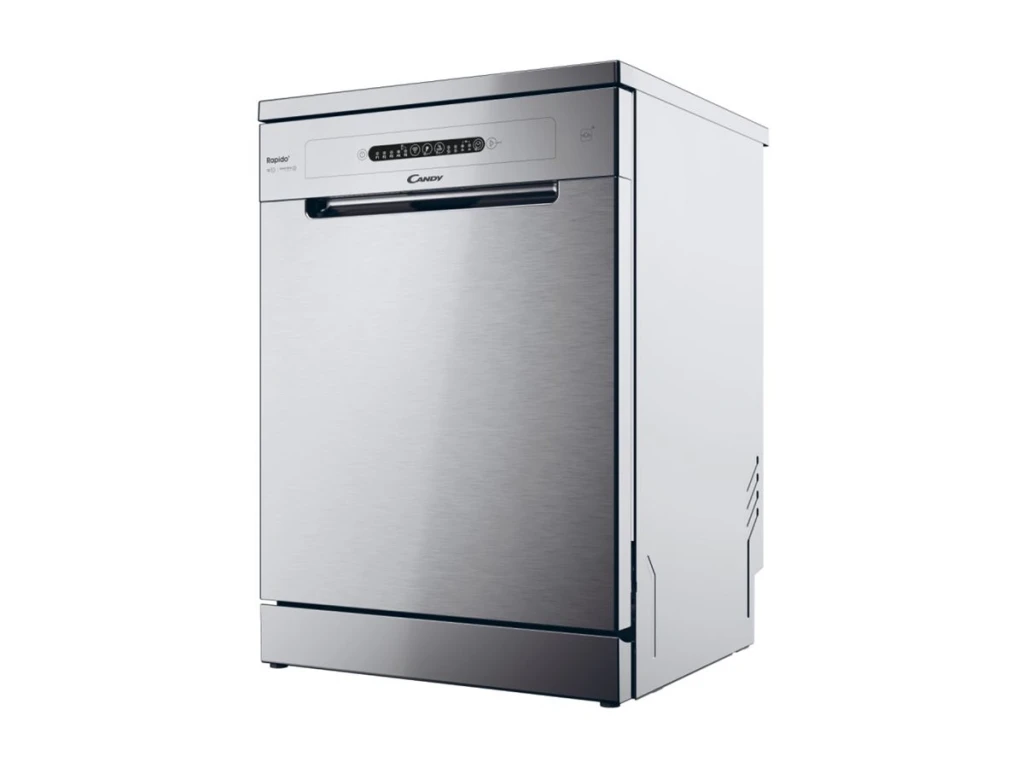 Candy Dishwasher | CF 3C7L0X | Free standing | Width 60 cm | Number of place settings 13 | Number of programs 5 | Energy efficiency class C | Stainless steel