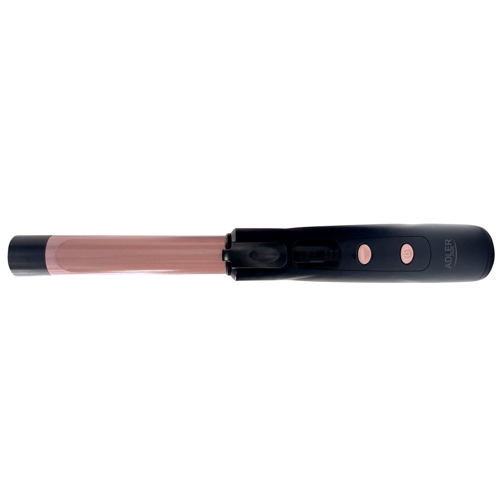 Adler Cordless Curling Iron | AD 2120 | Temperature (min) 170 °C | Display LED | Black/Rose Gold