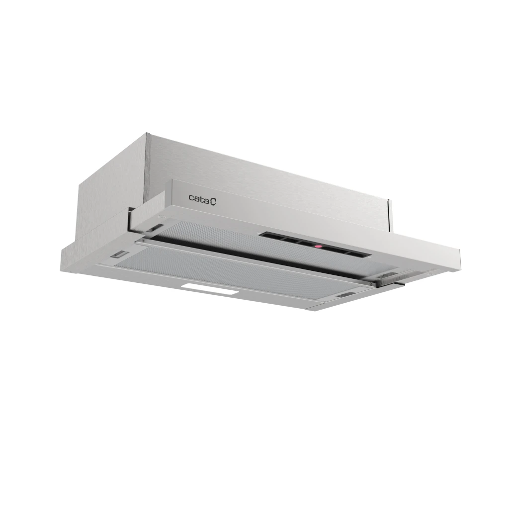 CATA Hood | TFK 6005 X | Telescopic | Energy efficiency class B | Width 60 cm | 390 m³/h | Mechanical | CSLED | Stainless steel
